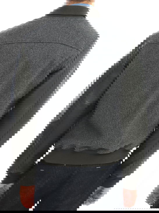 Proleather Giubbino Proleather College Grigio Vendita Economica