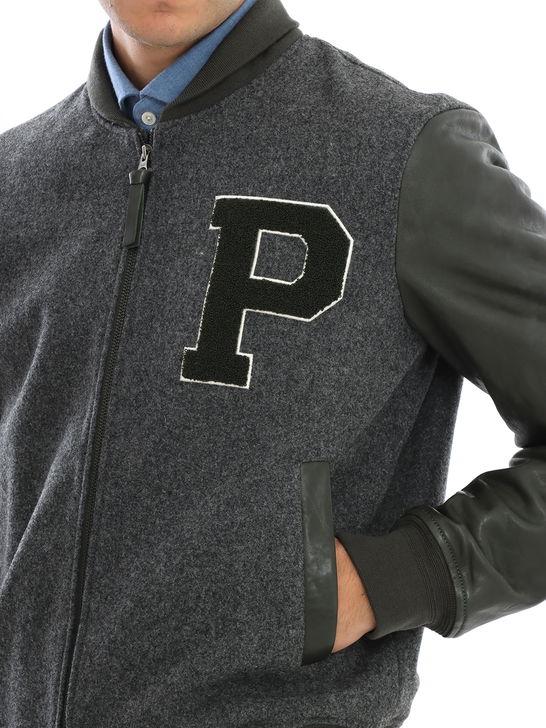 Proleather Giubbino Proleather College Grigio Vendita Economica