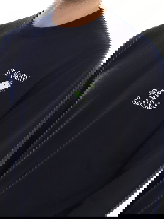 Mc2 Saint Barth Maglia MC2 Saint Barth Blu Spedizione Gratuita