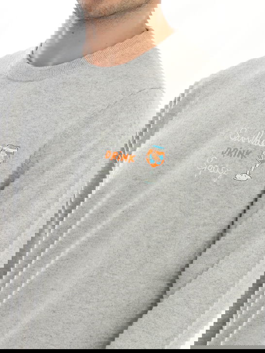 Mc2 Saint Barth Maglia MC2 Saint Barth Grigio Soddisfazione Garantita