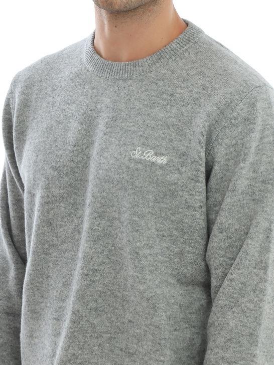 Mc2 Saint Barth Maglia MC2 Saint Barth Grigio Presa