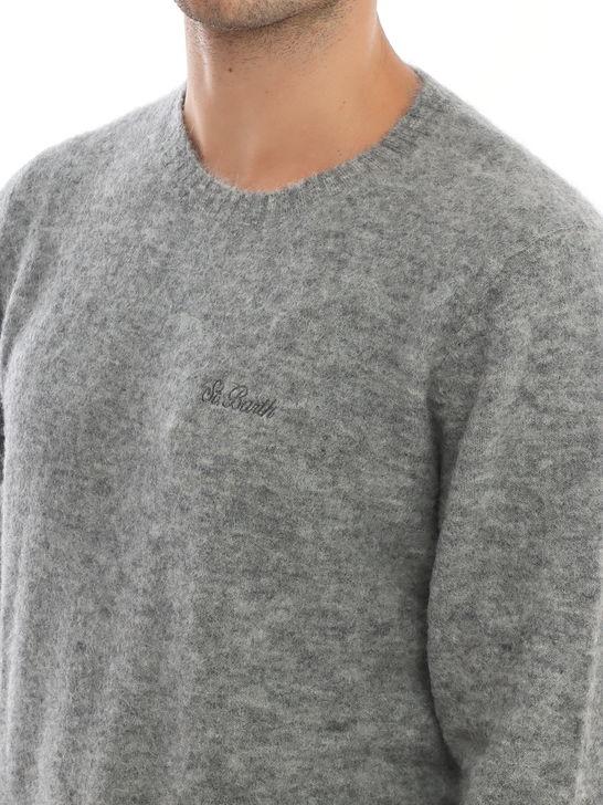 Mc2 Saint Barth Maglia MC2 Saint Barth Grigio Sconto
