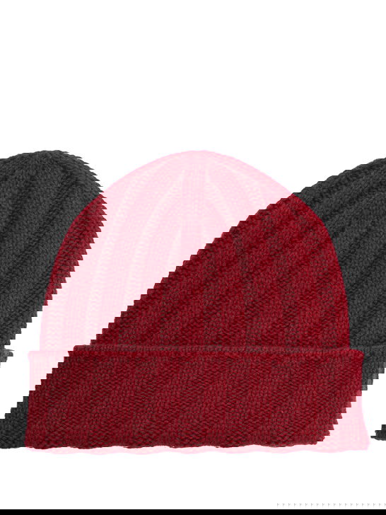 Barna Cashmere Cappello Barna Cashmere Bordeaux Vendita Calda