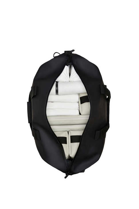 Rains Borsa Rains Weekend Bag Large Nero Fino Al -60%