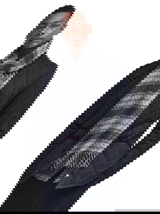 Barbour Sciarpa Barbour Tartan Grigio Negozio