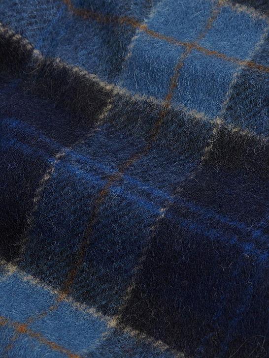 Barbour Sciarpa Barbour Tartan Blu Nuova