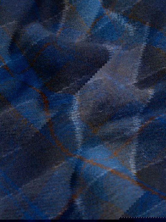 Barbour Sciarpa Barbour Tartan Blu Nuova