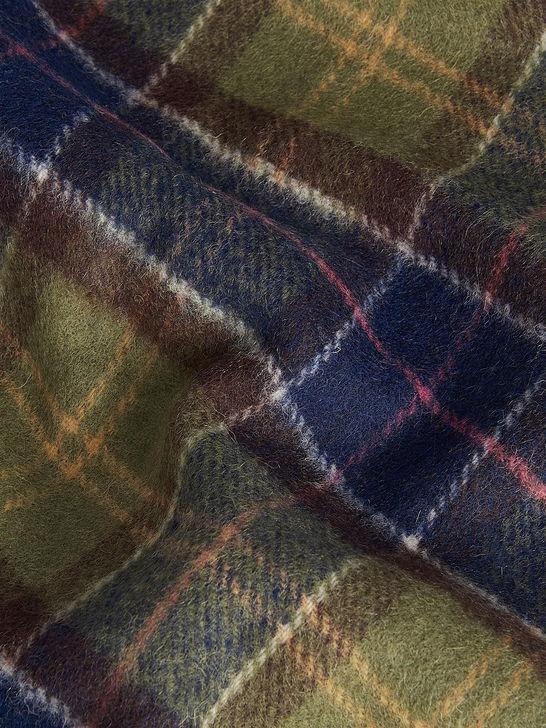 Barbour Sciarpa Barbour Tartan Verde Vendite Flash