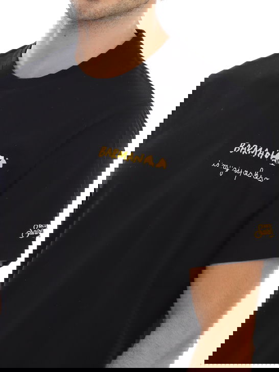 Mc2 Saint Barth T-Shirt MC2 Saint Barth Nero Consegna Veloce