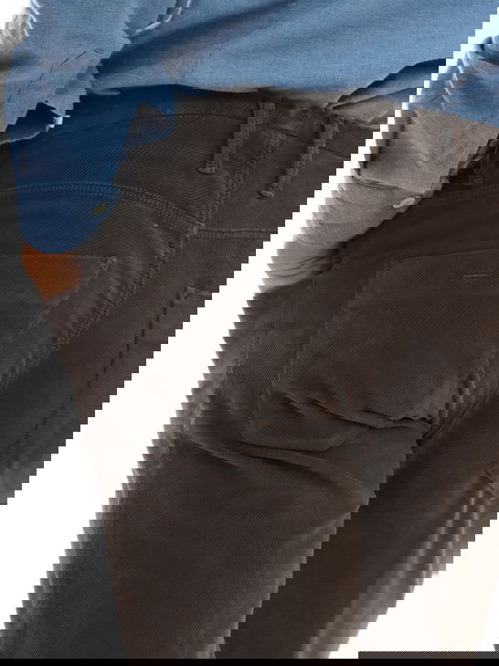 Incotex Blue Division Pantaloni Incotex Blue Division Marrone Economico