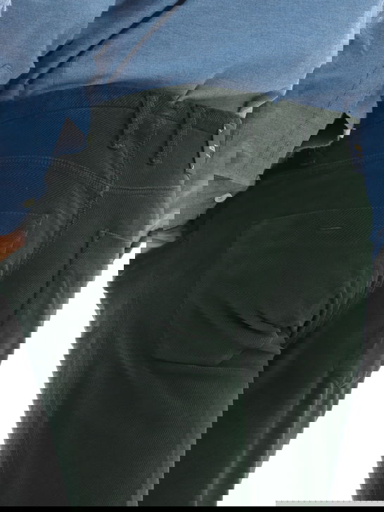 Incotex Blue Division Pantaloni Incotex Blue Division Verde Online