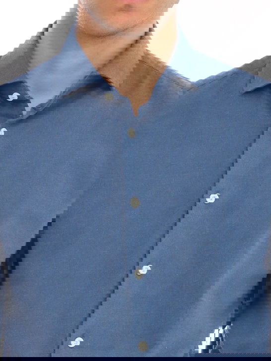 Bastoncino Camicia Bastoncino Flanellata Azzurro Vendita Economica