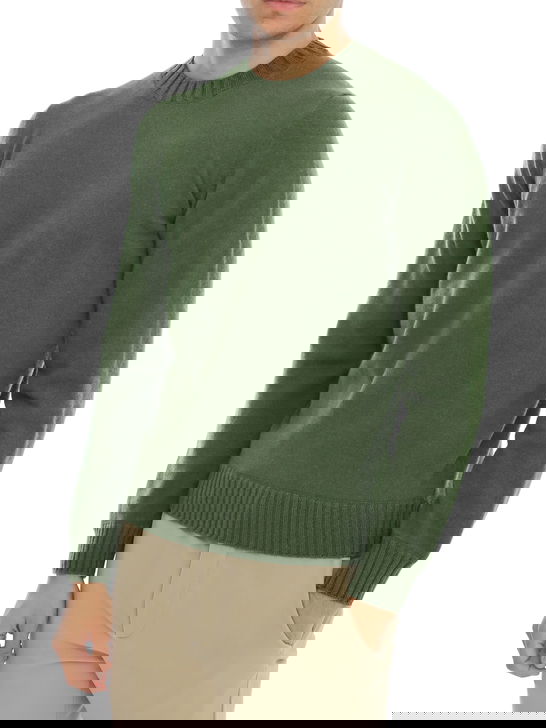 Magazzino Ricambi Maglia Magazzino Ricambi Cashmere Verde Negozio
