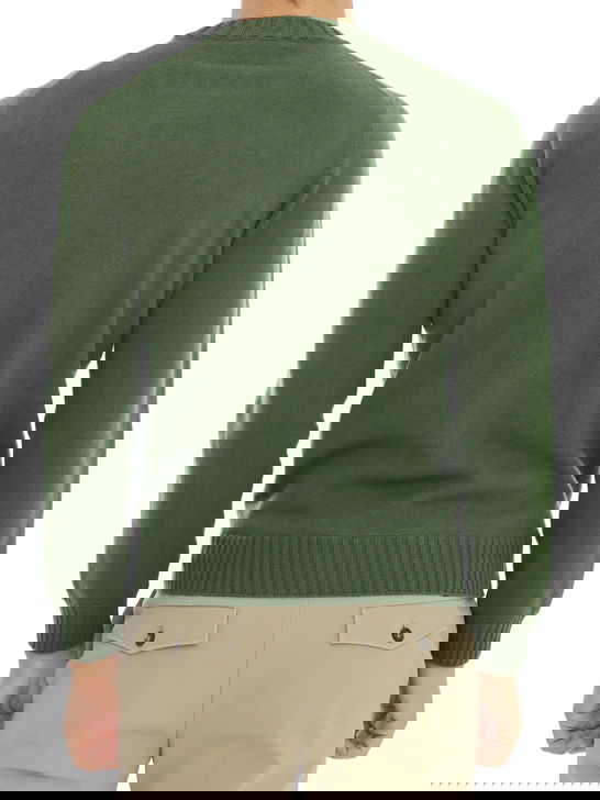 Magazzino Ricambi Maglia Magazzino Ricambi Cashmere Verde Negozio