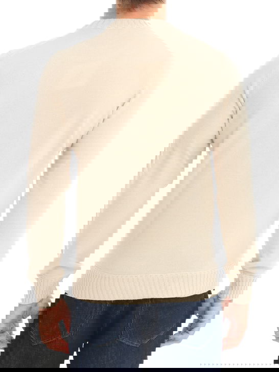 Magazzino Ricambi Maglia Magazzino Ricambi Cashmere Beige Moda