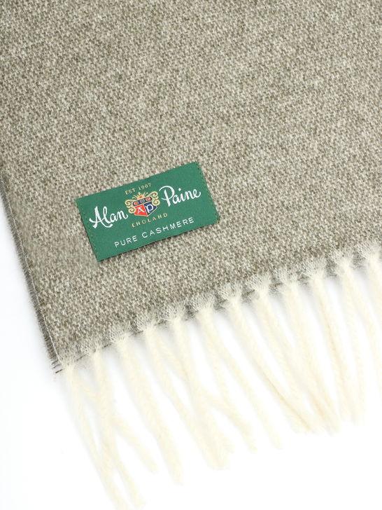 Alan Paine Sciarpa Alan Paine Tackely Cashmere Verde/Grigio I Più Venduti