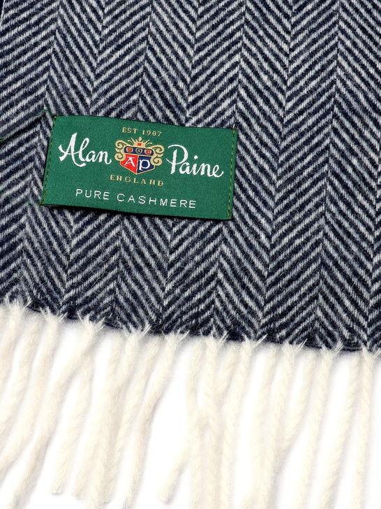 Alan Paine Sciarpa Alan Paine Kinross Cashmere Grigio 2025