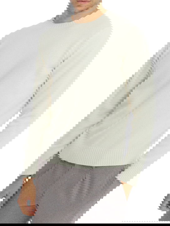 Magazzino Ricambi Maglia Magazzino Ricambi Mouliné Bianco Nuova