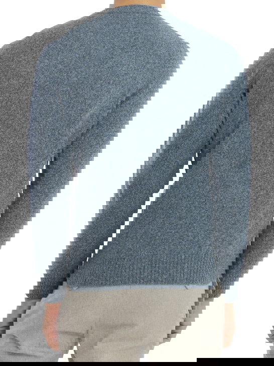 Magazzino Ricambi Maglia Magazzino Ricambi Mouliné Grigio Moda