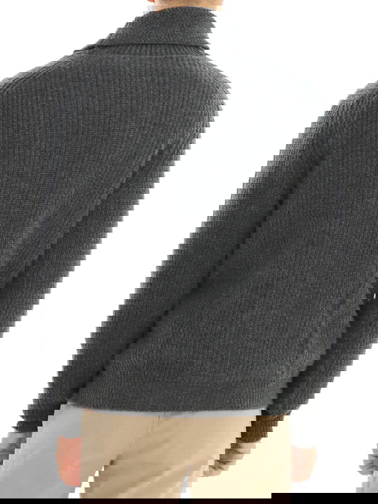 Rakki Cardigan Rakkì Sciallato Grigio Qualità