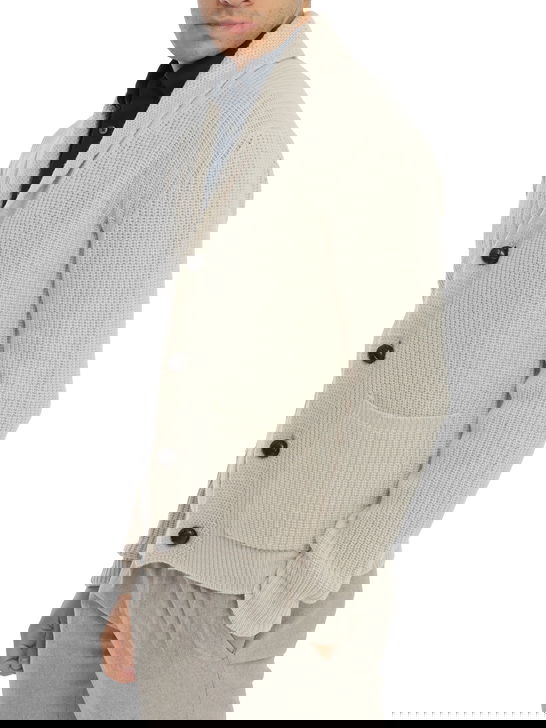 Rakki Cardigan Rakkì Sciallato Bianco Promozione