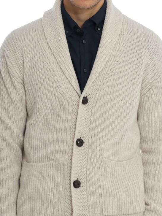 Rakki Cardigan Rakkì Sciallato Bianco Promozione