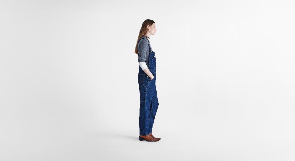 Washington Dee Cee Dark Blue Denim Overalls I Più Venduti