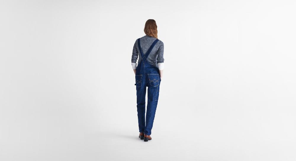 Washington Dee Cee Dark Blue Denim Overalls I Più Venduti