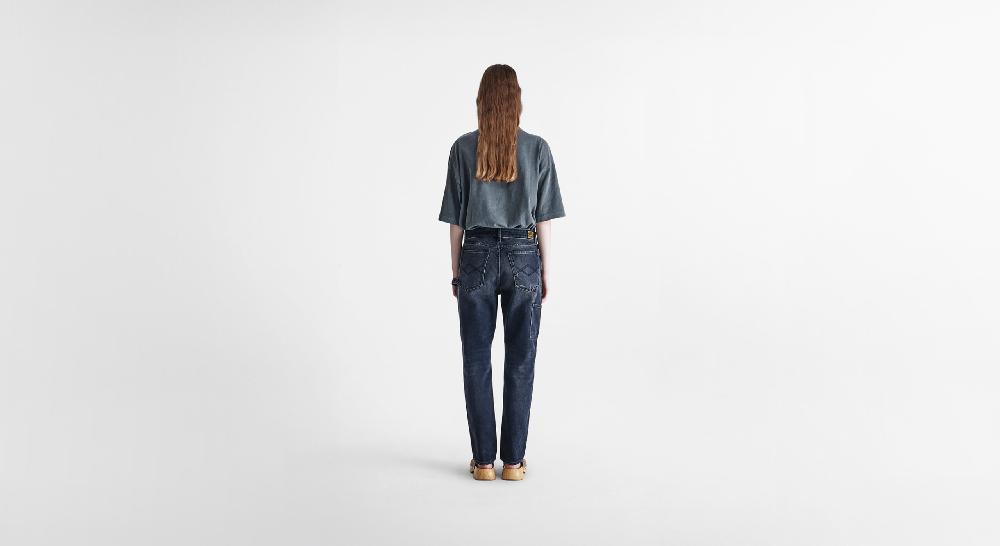 Washington Dee Cee Black Farmer Denim In Linea