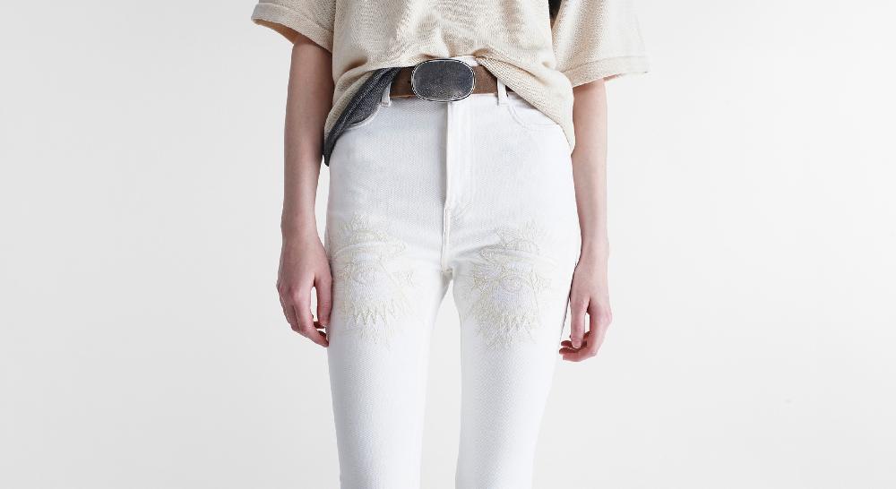 Washington Dee Cee White Rodeo Denim Negozi Online