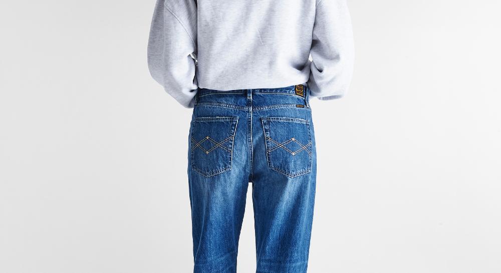 Washington Dee Cee Blue Ranch Denim Consegna Veloce
