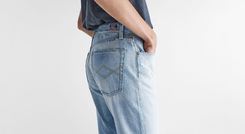 Washington Dee Cee Light Blue Ranch Denim Fino Al -60%