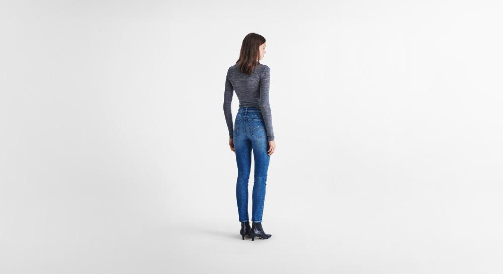 Washington Dee Cee Blue Slim Denim Shopping Online
