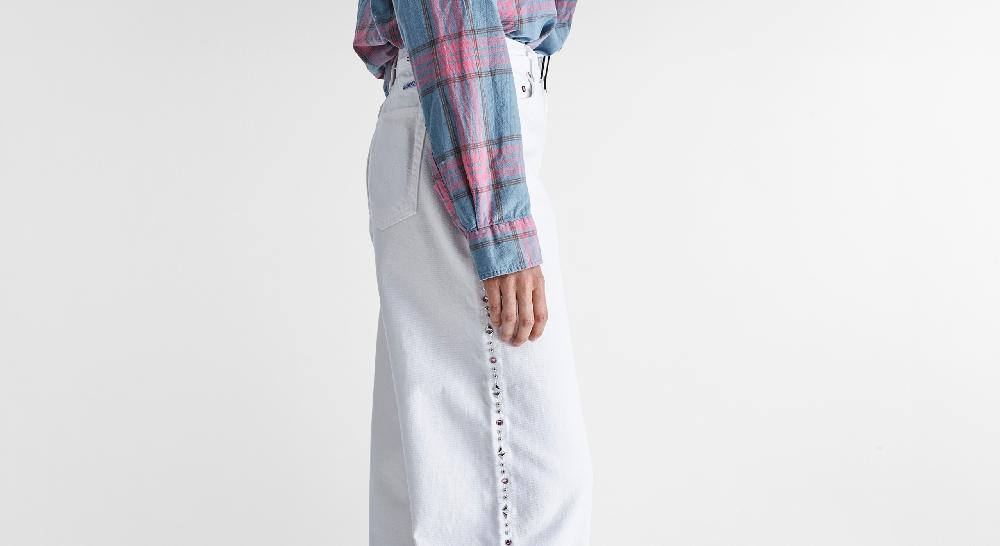 Washington Dee Cee White Star Denim Prezzo Ridotto