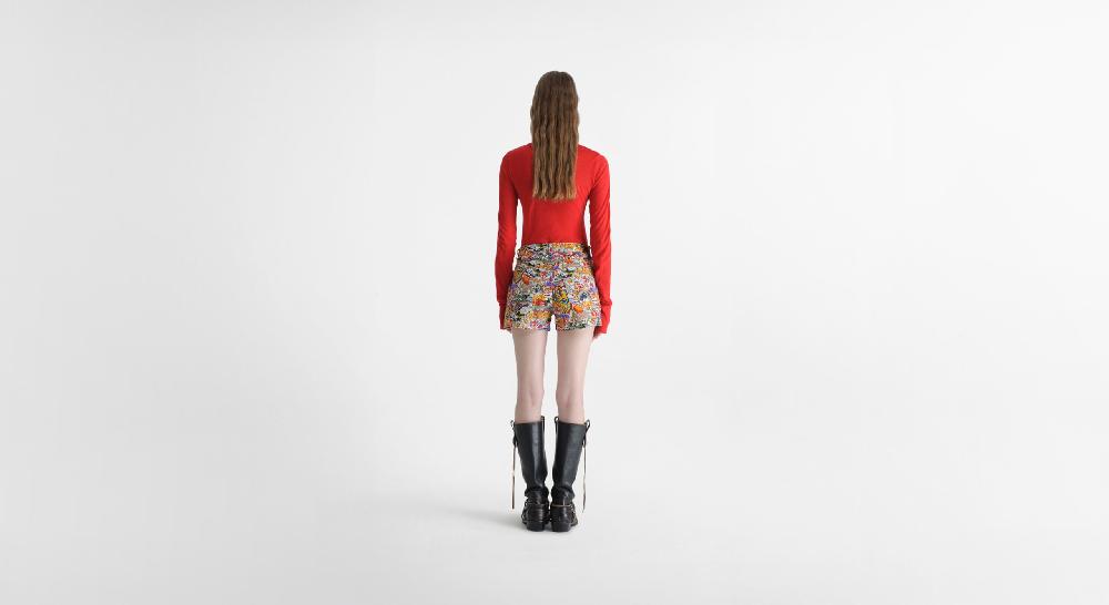 Washington Dee Cee Wdc Print Shorts Presa