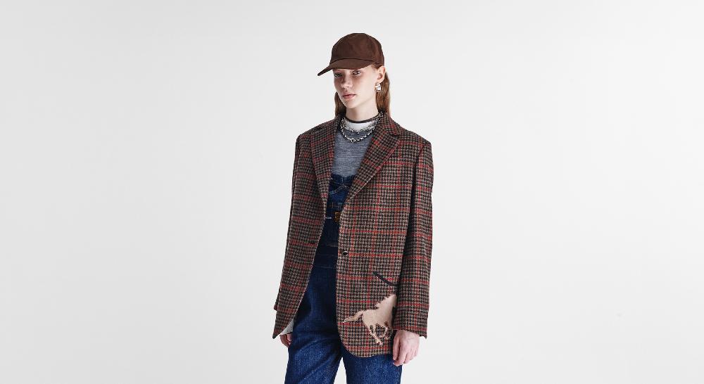 Washington Dee Cee Rodeo Check Blazer Sconto