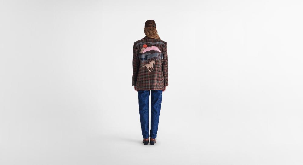 Washington Dee Cee Rodeo Check Blazer Sconto