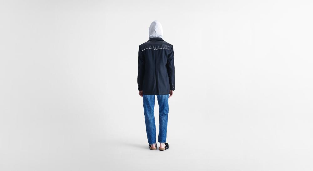 Washington Dee Cee Black Single-Breasted Blazer Offerte