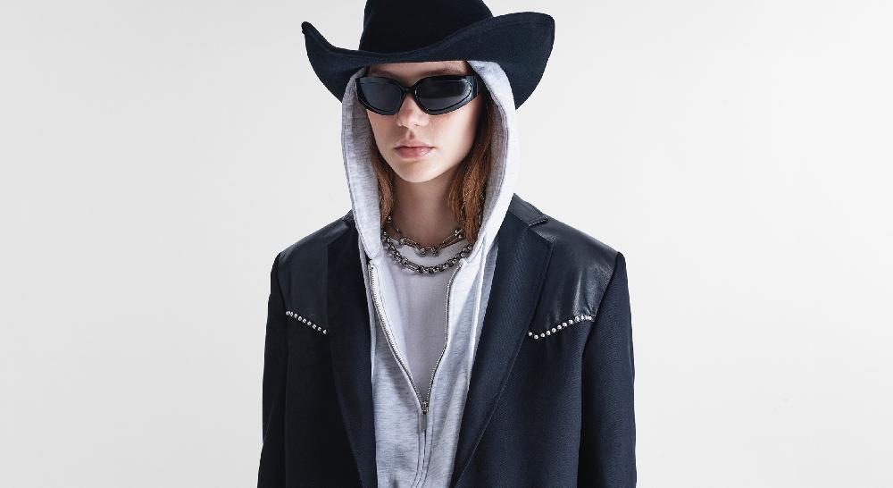 Washington Dee Cee Black Single-Breasted Blazer Offerte