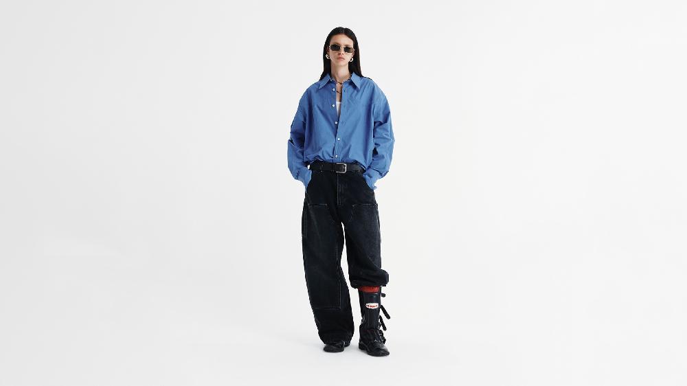 Washington Dee Cee WESTERN SHIRT OVER FIT Saldi Di Fabbrica