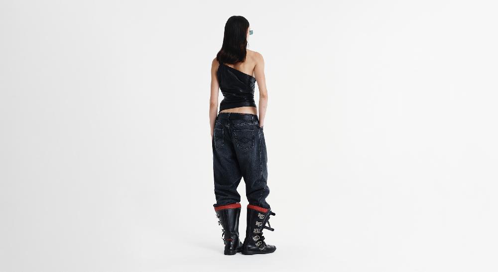 Washington Dee Cee LEATHER TOP In Linea