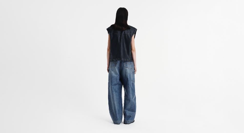 Washington Dee Cee LEATHER VEST Promozione