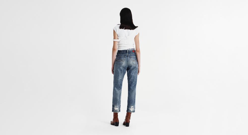 Washington Dee Cee VINTAGE DESTROYED PANTS Pezzi Unici