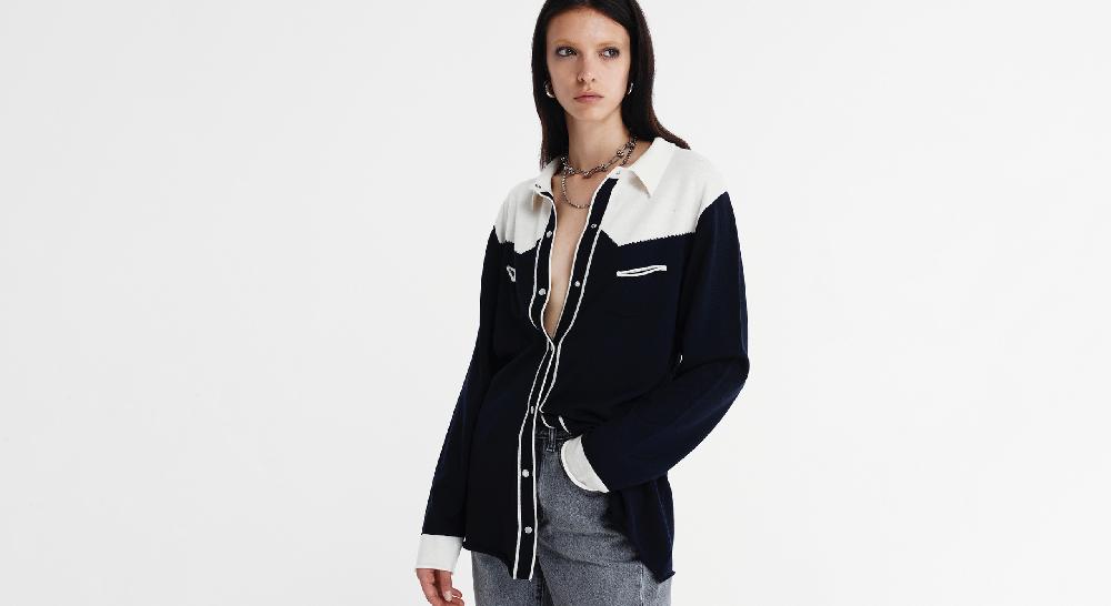 Washington Dee Cee KNITTED SHIRT Prezzo Ridotto