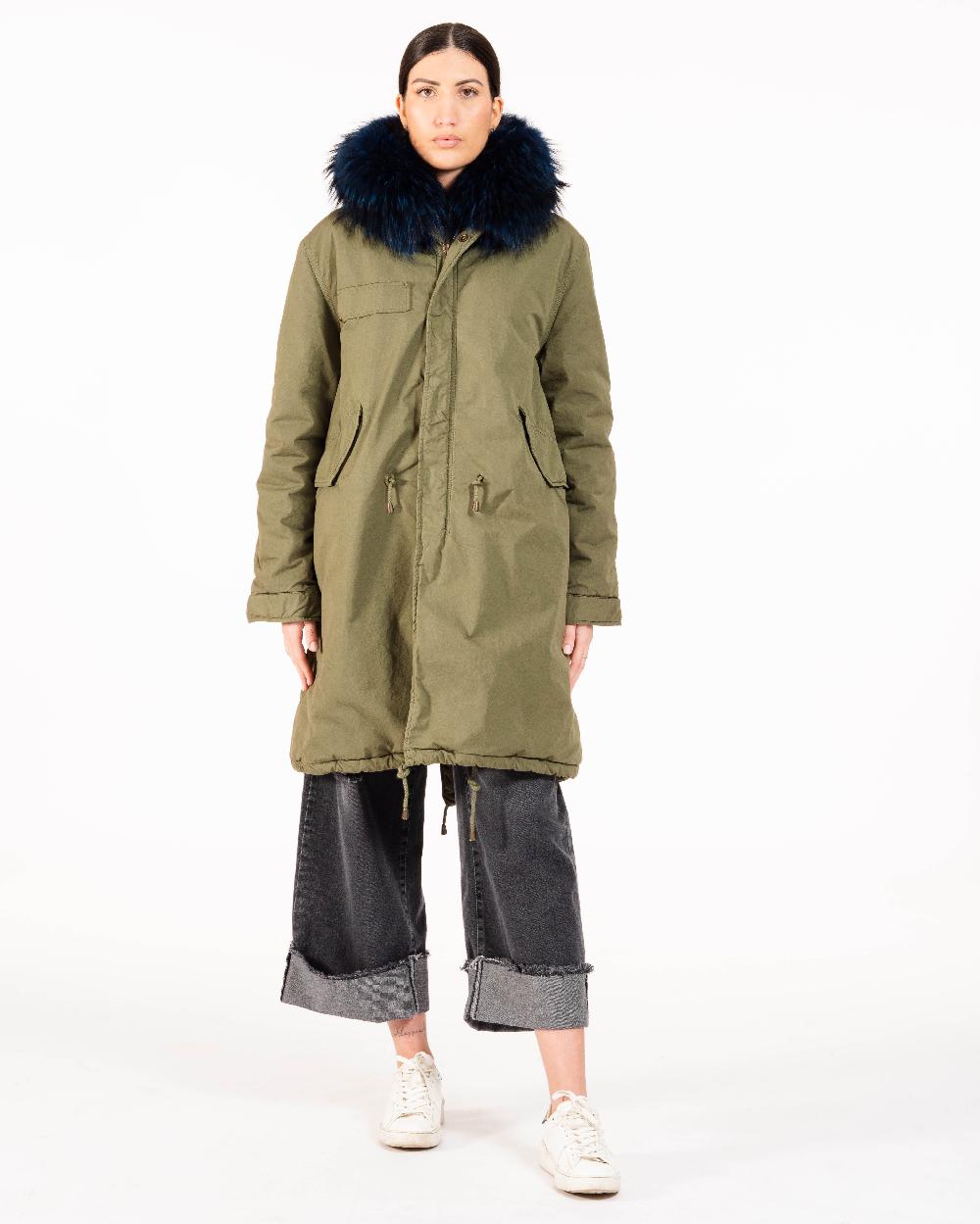 Alessandra chamonix AMANDINE MILITARY NAVY / PARKA Vendita