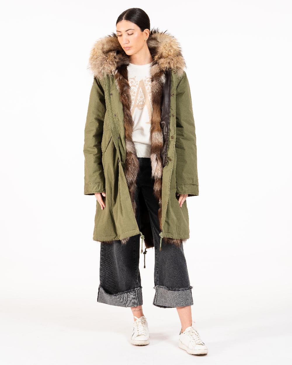 Alessandra chamonix CAMILLE MILITARY BEIGE / PARKA Promozione