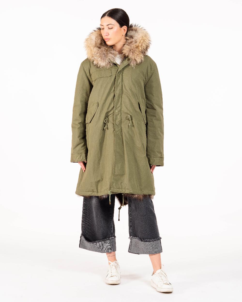 Alessandra chamonix CAMILLE MILITARY BEIGE / PARKA Promozione