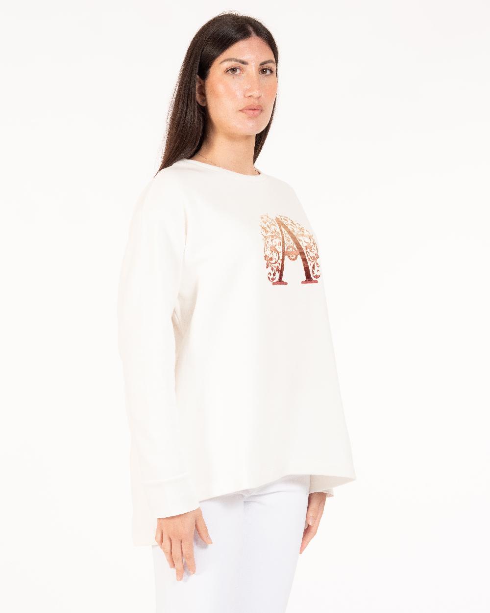 Alessandra chamonix FLORA BIANCO - BEIGE/ FELPA Negozio