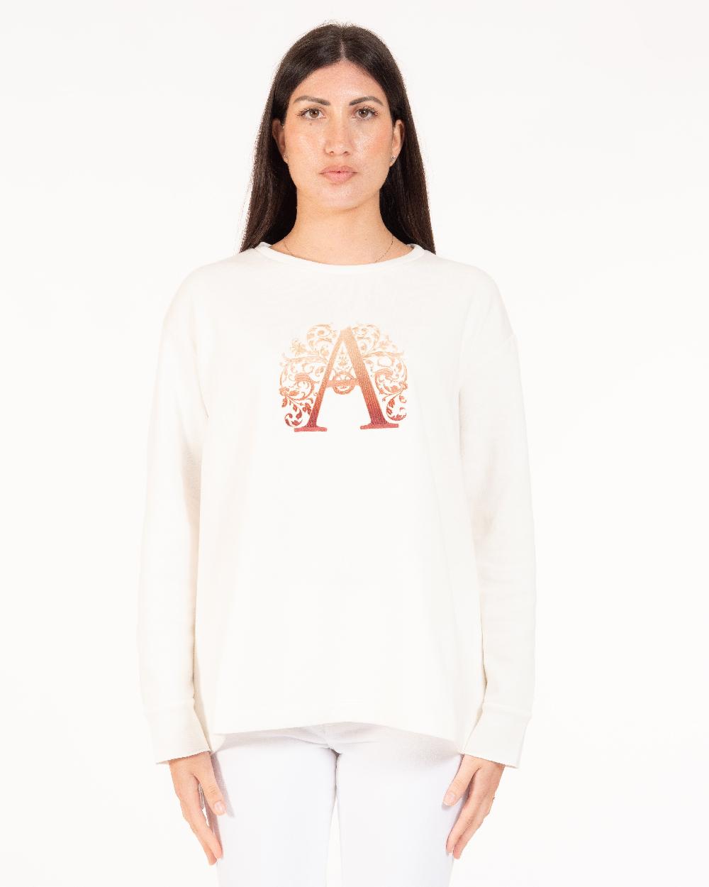 Alessandra chamonix FLORA BIANCO - BEIGE/ FELPA Negozio