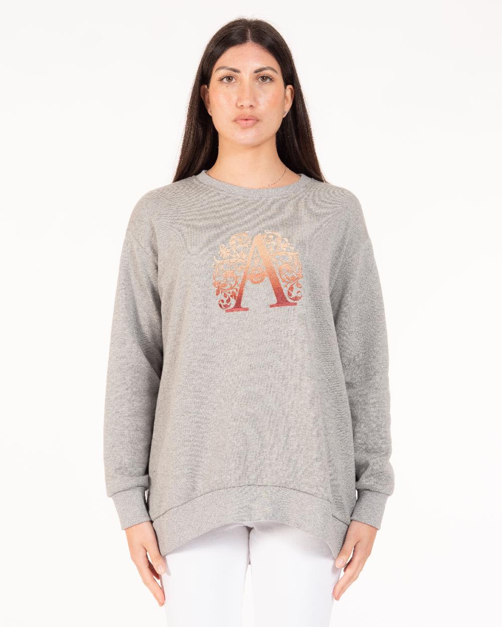 Alessandra chamonix FRANCINE GRIGIO - BEIGE / FELPA Nuova